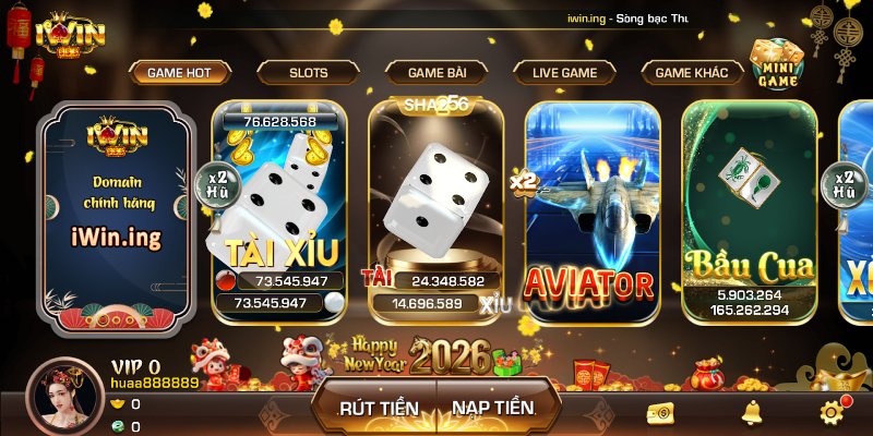 Kho trò chơi đa dạng khi giới thiệu IWIN CLUB 