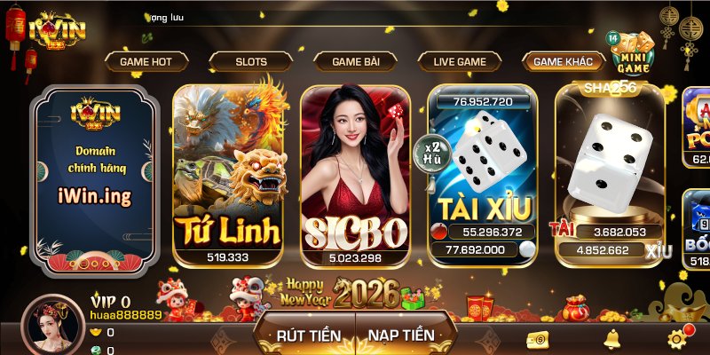 Trải nghiệm giải trí chuyên nghiệp tại IWIN CLUB