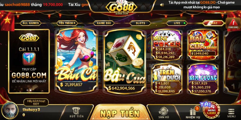 Go88 định hướng trở thành nền tảng giải trí hàng đầu Châu Á