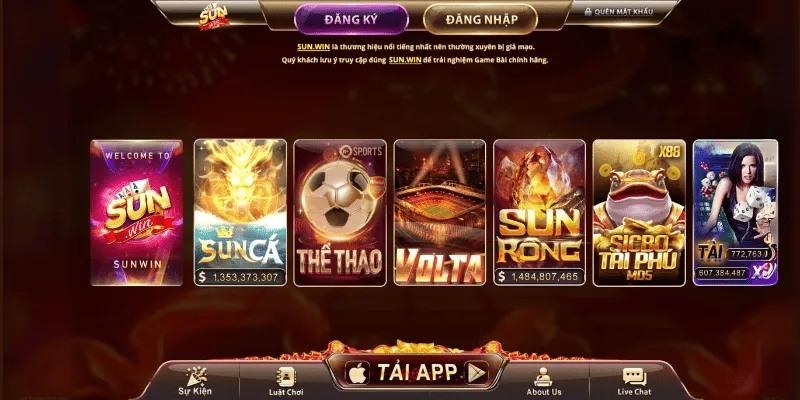 Giới thiệu Sunwin mang đến hệ thống giải trí đa dạng cho người chơi